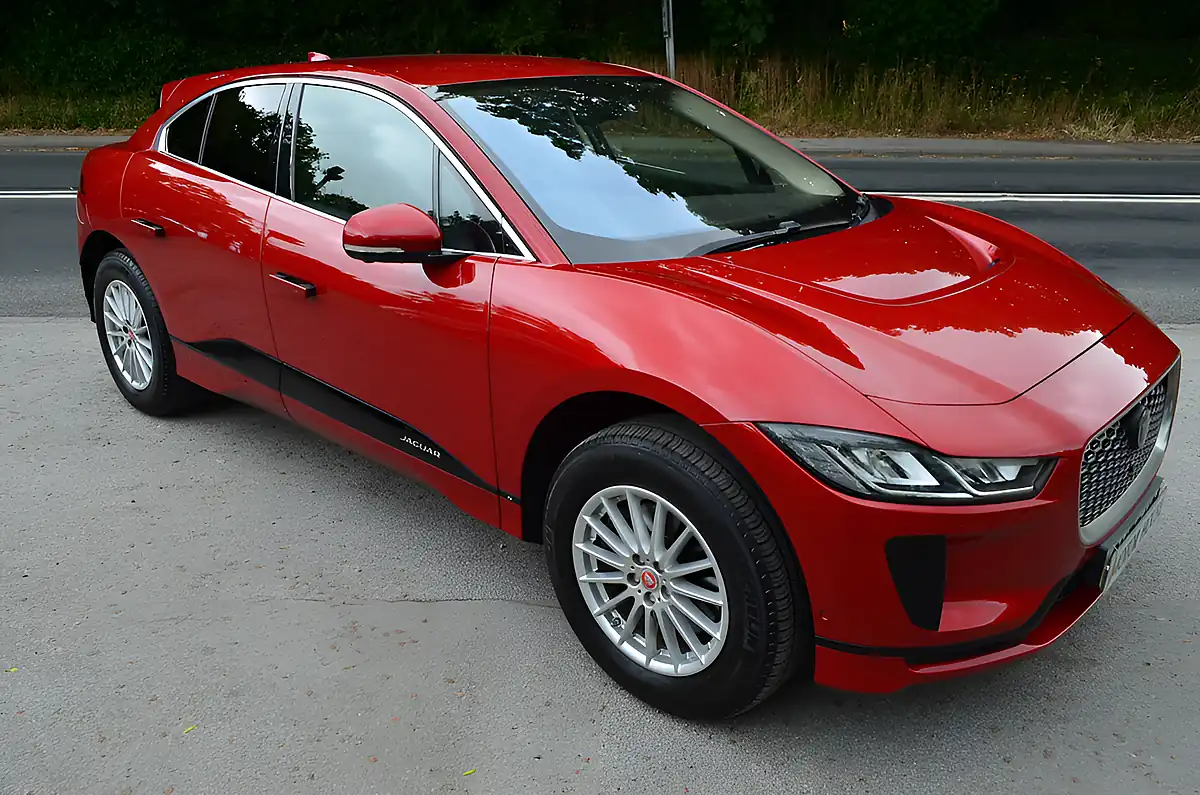 Used 2020 Jaguar I-Pace S Red - Interior and Exterior details 9
