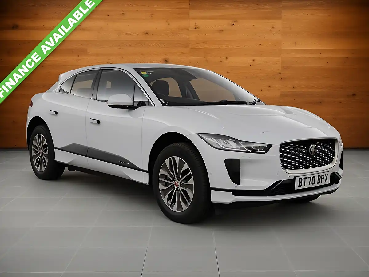 Used 2020 Jaguar I-Pace S White - Front View