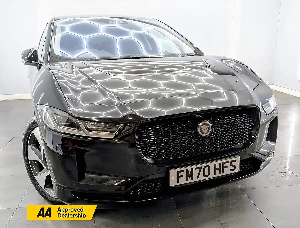 Used 2020 Jaguar I-Pace Se Santorini Black - Front View
