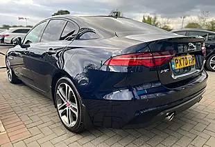 Used 2020 Jaguar Xe Hse Blue - Interior and Exterior details 4