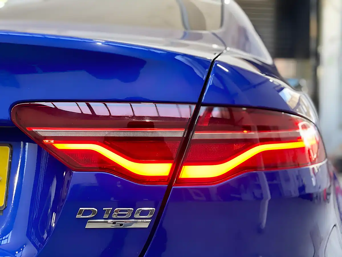 Used 2020 Jaguar Xe R-Dynamic S Blue - Interior and Exterior details 11