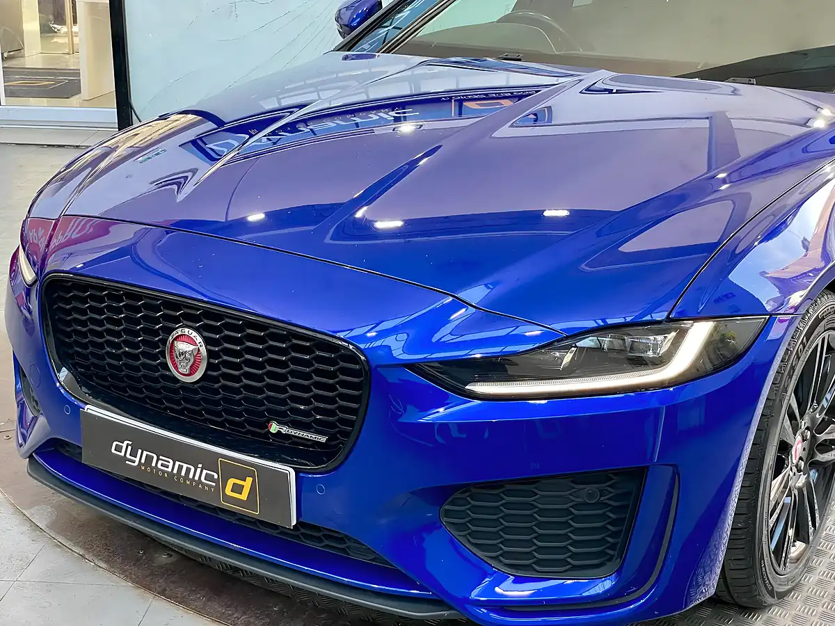 Used 2020 Jaguar Xe R-Dynamic S Blue - Interior and Exterior details 13