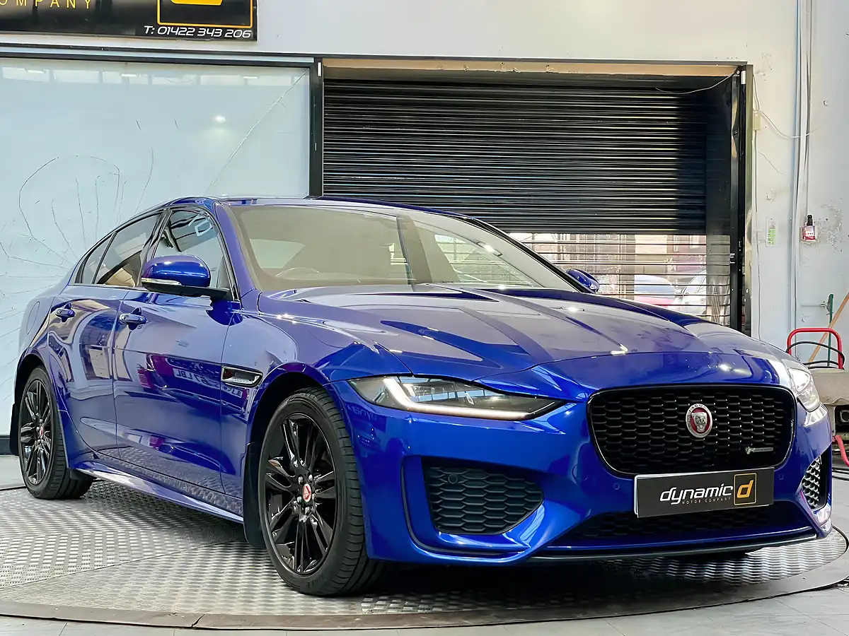 Used 2020 Jaguar Xe R-Dynamic S Blue - Interior and Exterior details 2