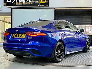 Used 2020 Jaguar Xe R-Dynamic S Blue - Interior and Exterior details 4