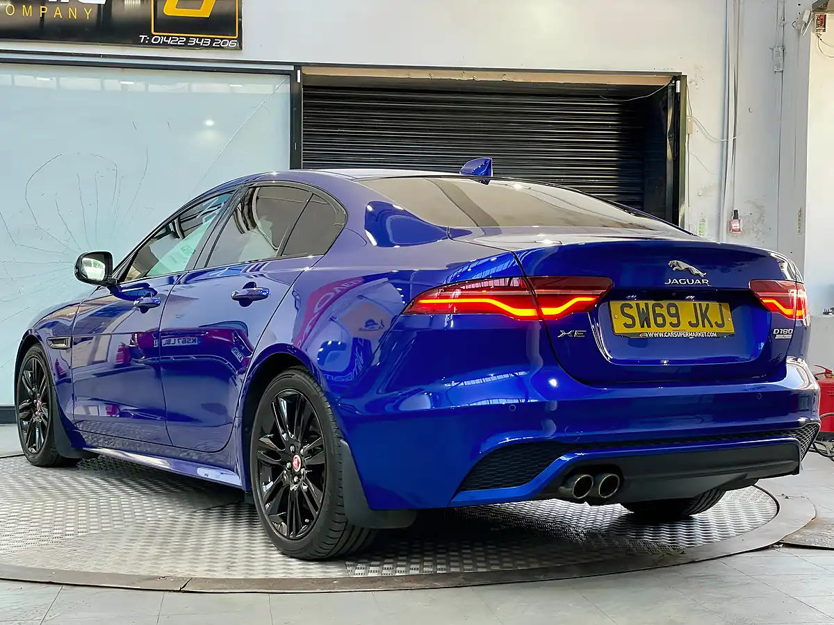 Used 2020 Jaguar Xe R-Dynamic S Blue - Interior and Exterior details 5