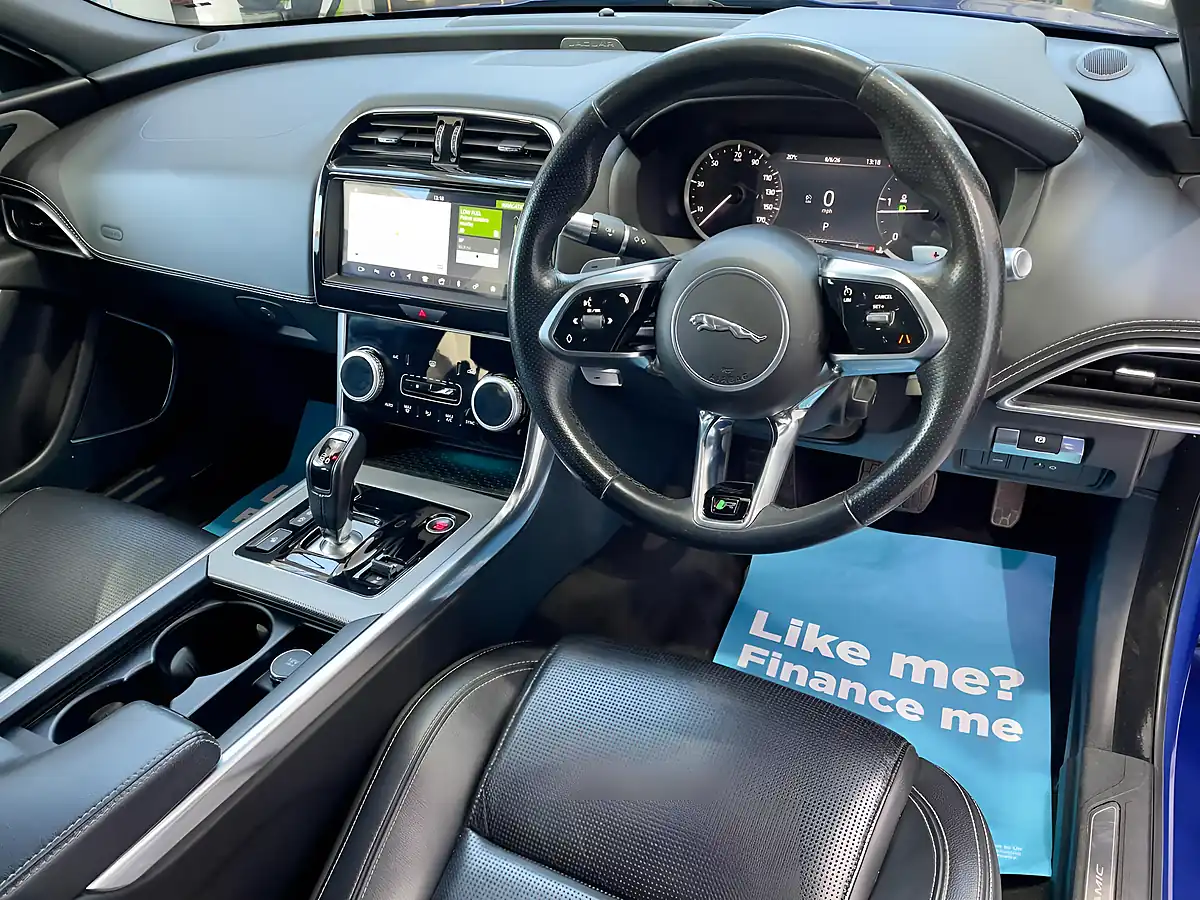 Used 2020 Jaguar Xe R-Dynamic S Blue - Interior and Exterior details 6