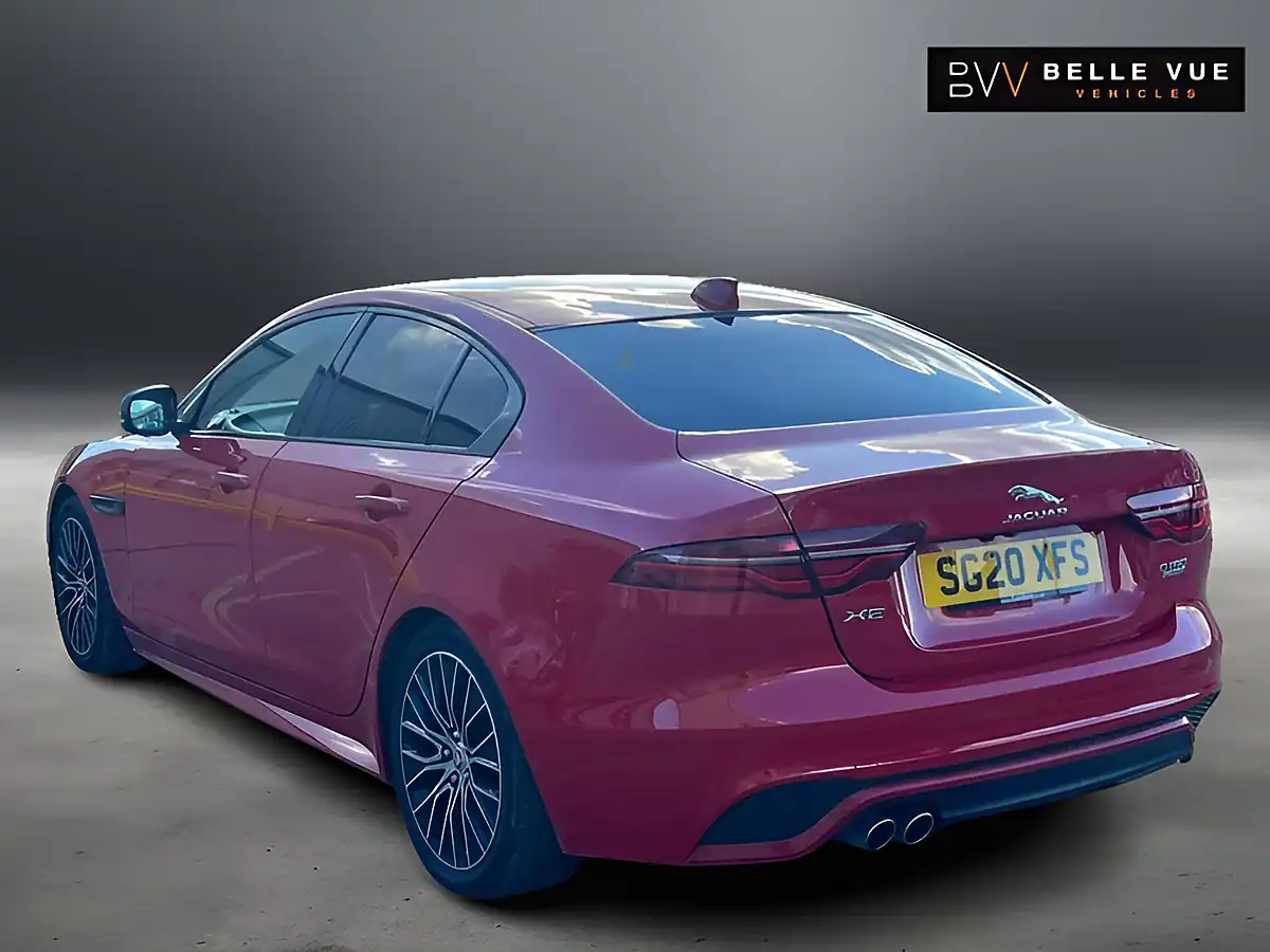 Used 2020 Jaguar Xe R-Dynamic S Red - Interior and Exterior details 11