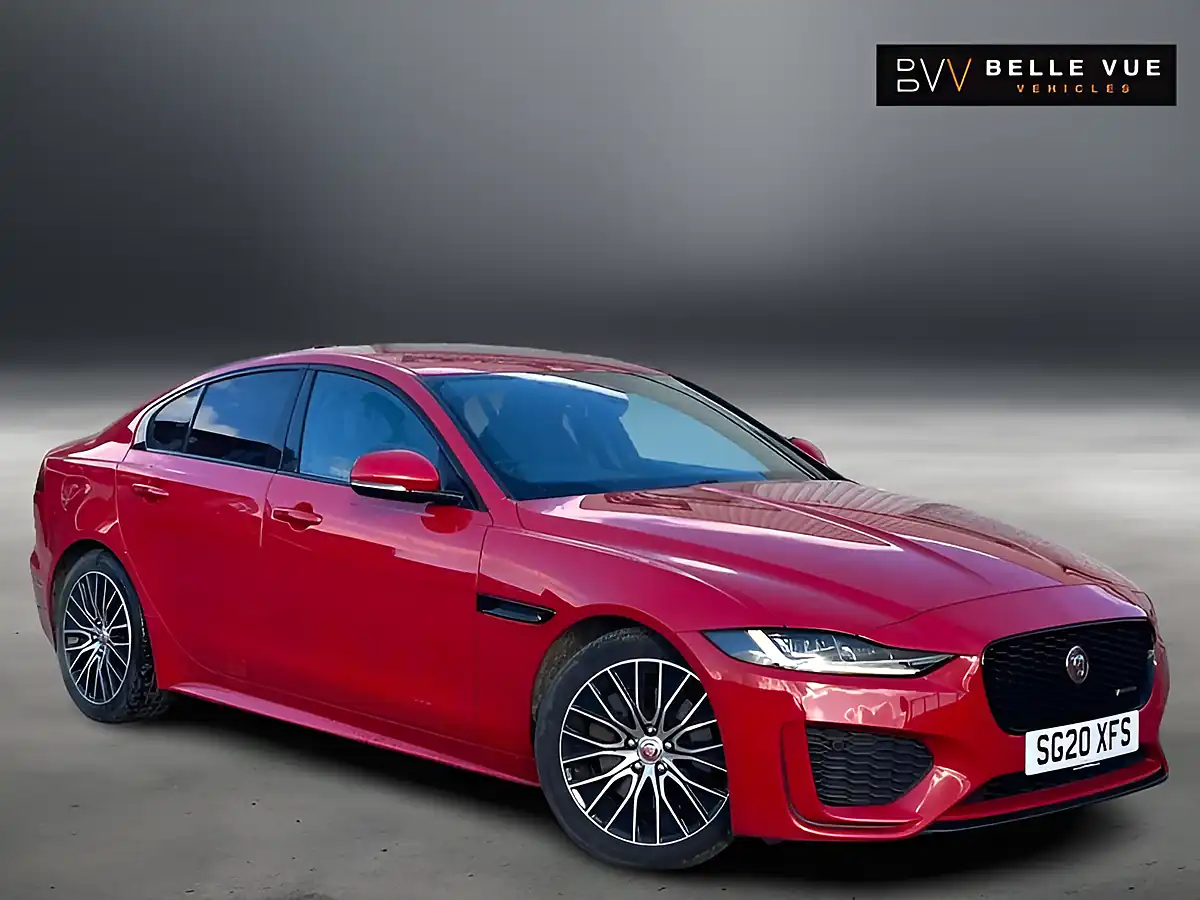Used 2020 Jaguar Xe R-Dynamic S Red - Interior and Exterior details 13