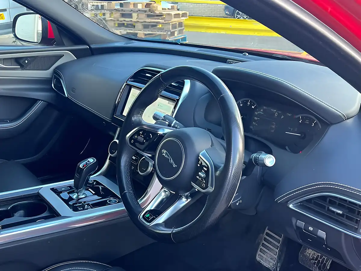 Used 2020 Jaguar Xe R-Dynamic S Red - Interior and Exterior details 3