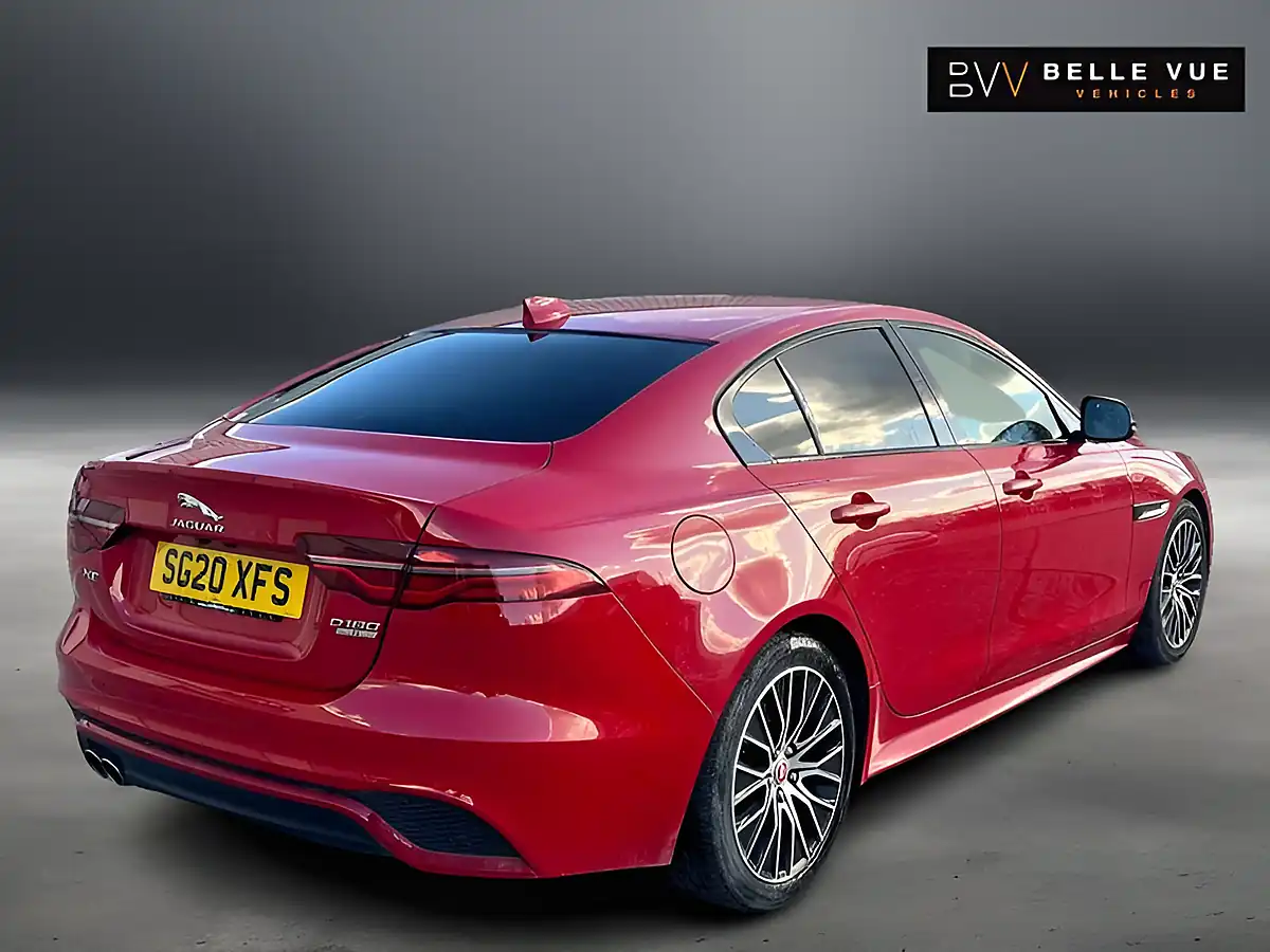 Used 2020 Jaguar Xe R-Dynamic S Red - Interior and Exterior details 5
