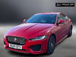 Used 2020 Jaguar Xe R-Dynamic S Red - Interior and Exterior details 9