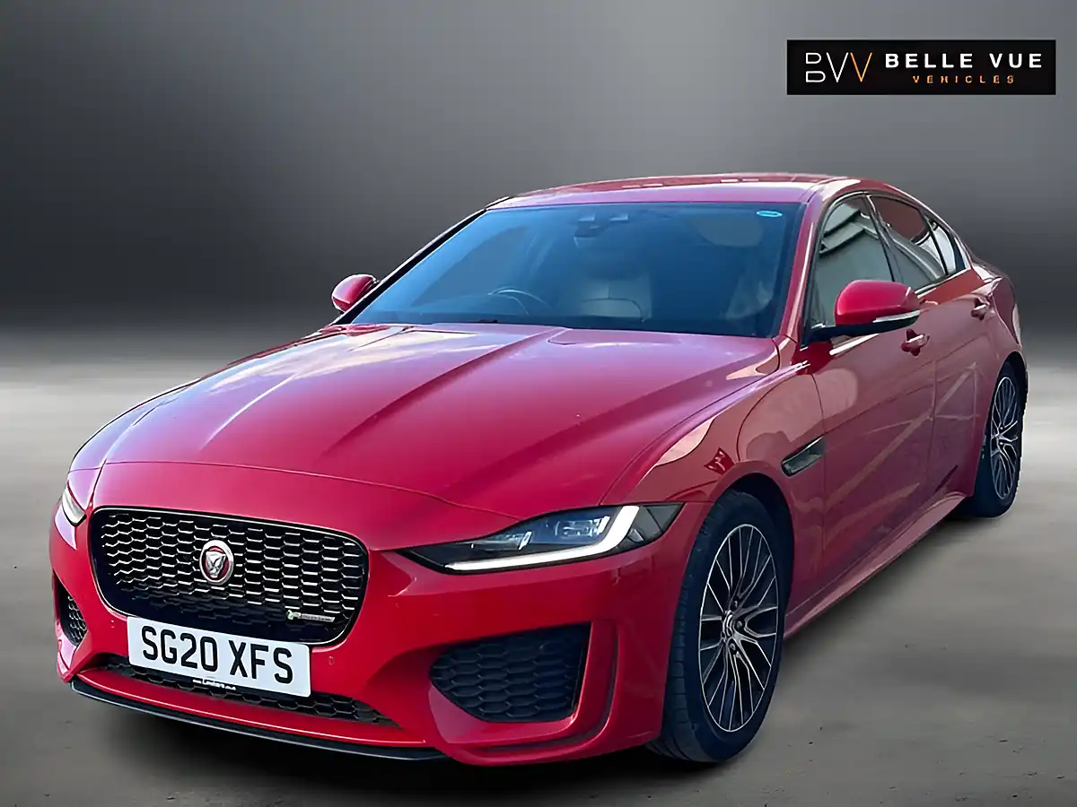 Used 2020 Jaguar Xe R-Dynamic S Red - Interior and Exterior details 9