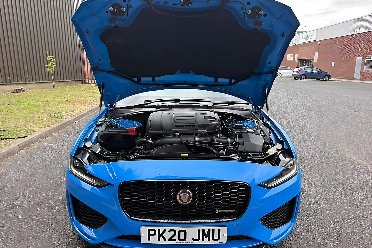 Used 2020 Jaguar Xe Reims Edition Blue - Interior and Exterior details 11