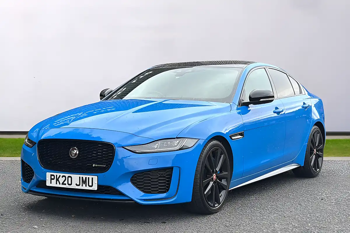 Used 2020 Jaguar Xe Reims Edition Blue - Interior and Exterior details 3