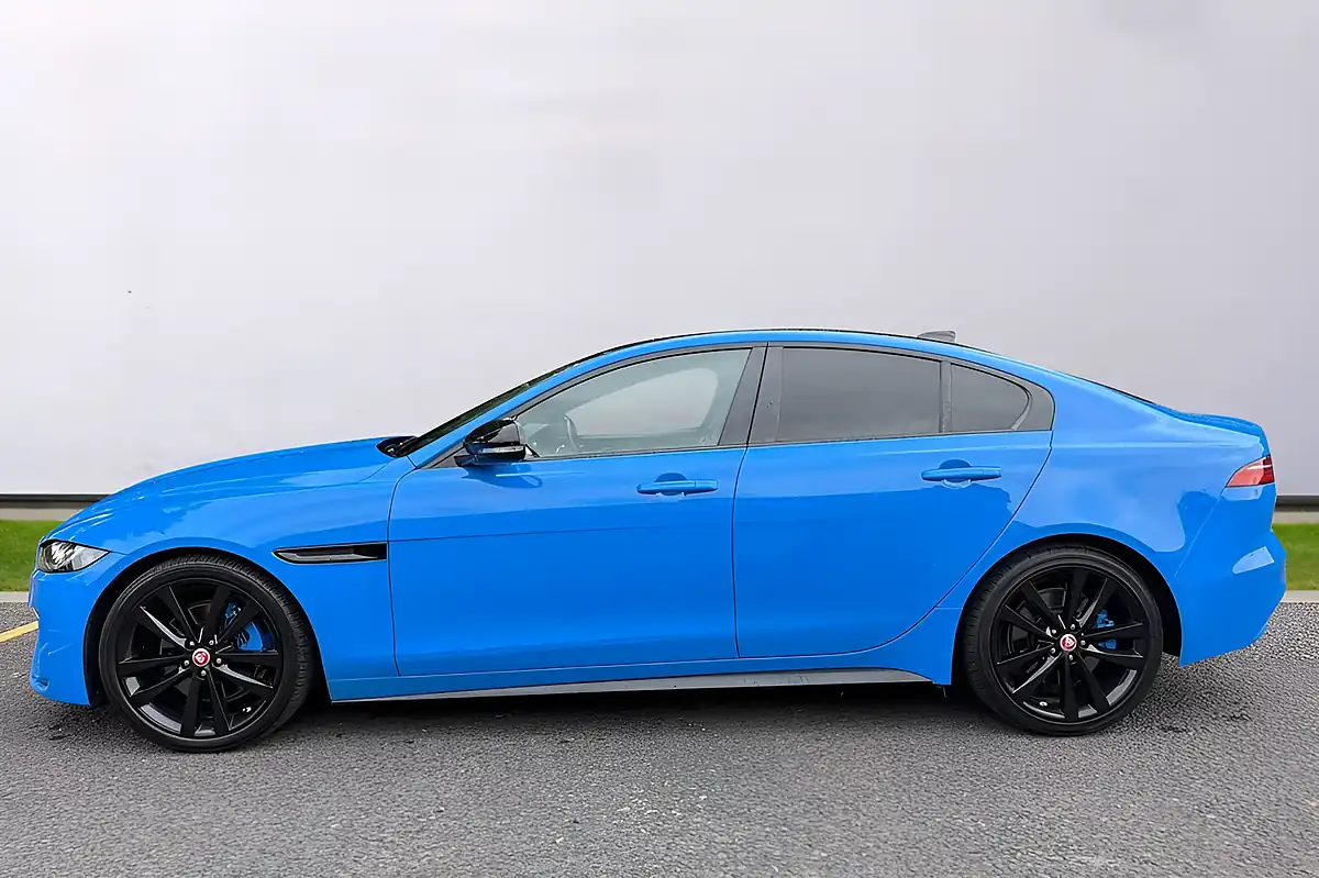 Used 2020 Jaguar Xe Reims Edition Blue - Interior and Exterior details 4