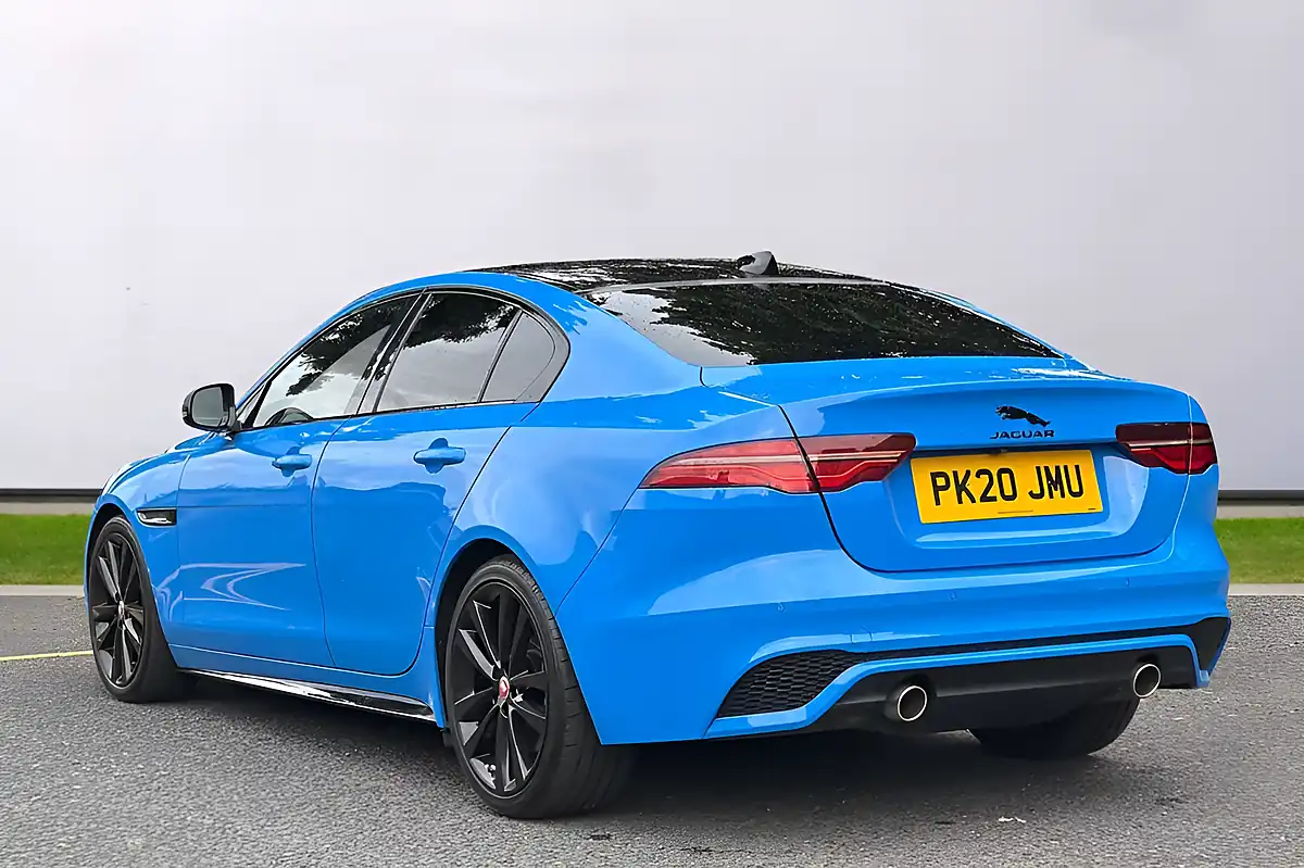 Used 2020 Jaguar Xe Reims Edition Blue - Interior and Exterior details 5