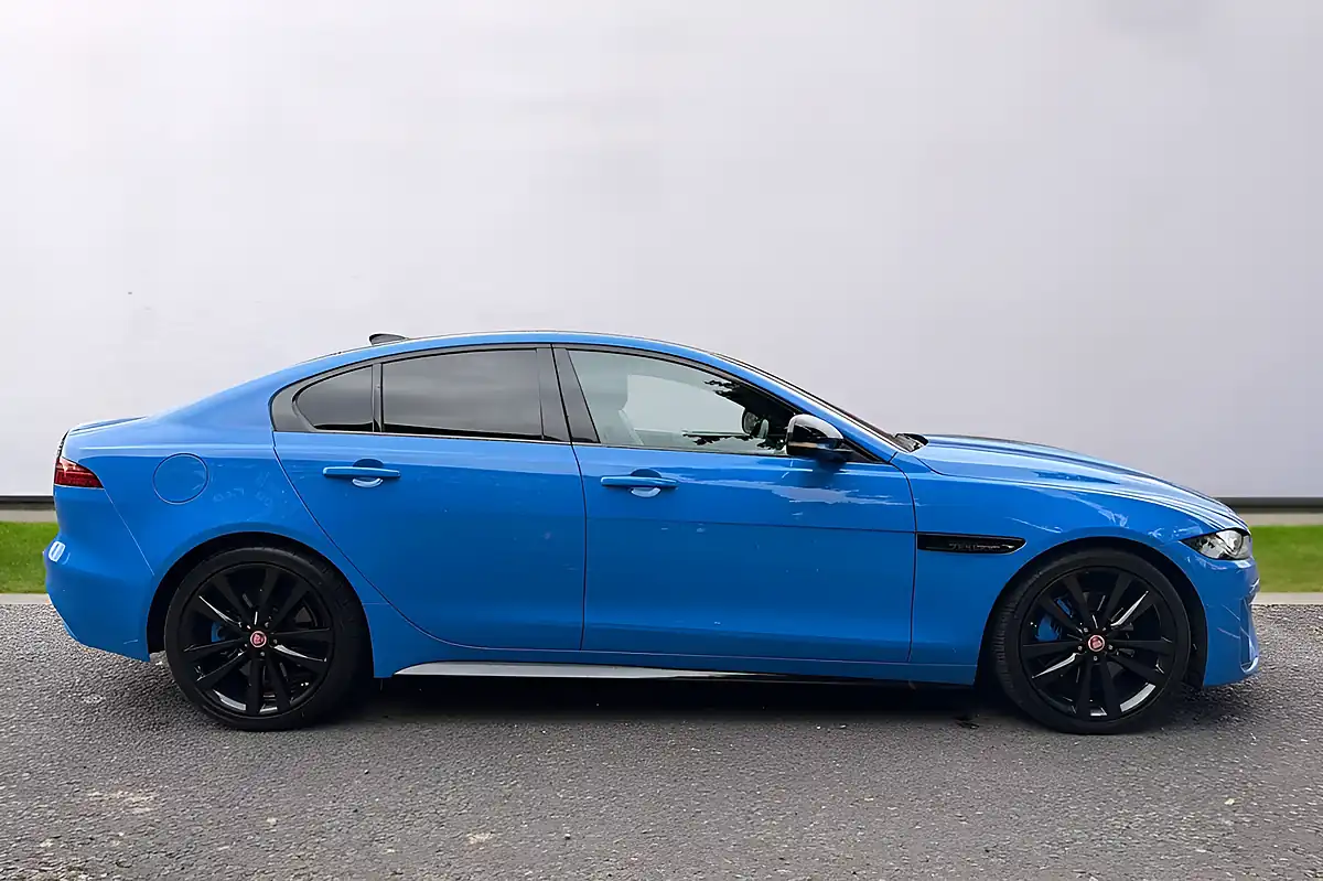 Used 2020 Jaguar Xe Reims Edition Blue - Interior and Exterior details 8