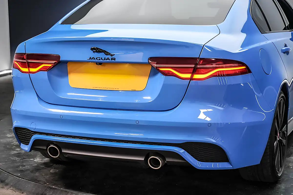 Used 2020 Jaguar Xe Reims Edition French Racing Blue - Interior and Exterior details 12