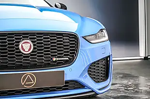 Used 2020 Jaguar Xe Reims Edition French Racing Blue - Interior and Exterior details 4