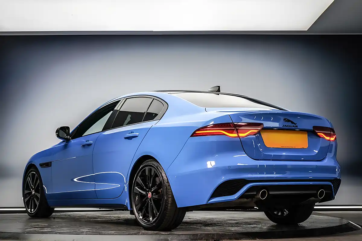 Used 2020 Jaguar Xe Reims Edition French Racing Blue - Interior and Exterior details 7