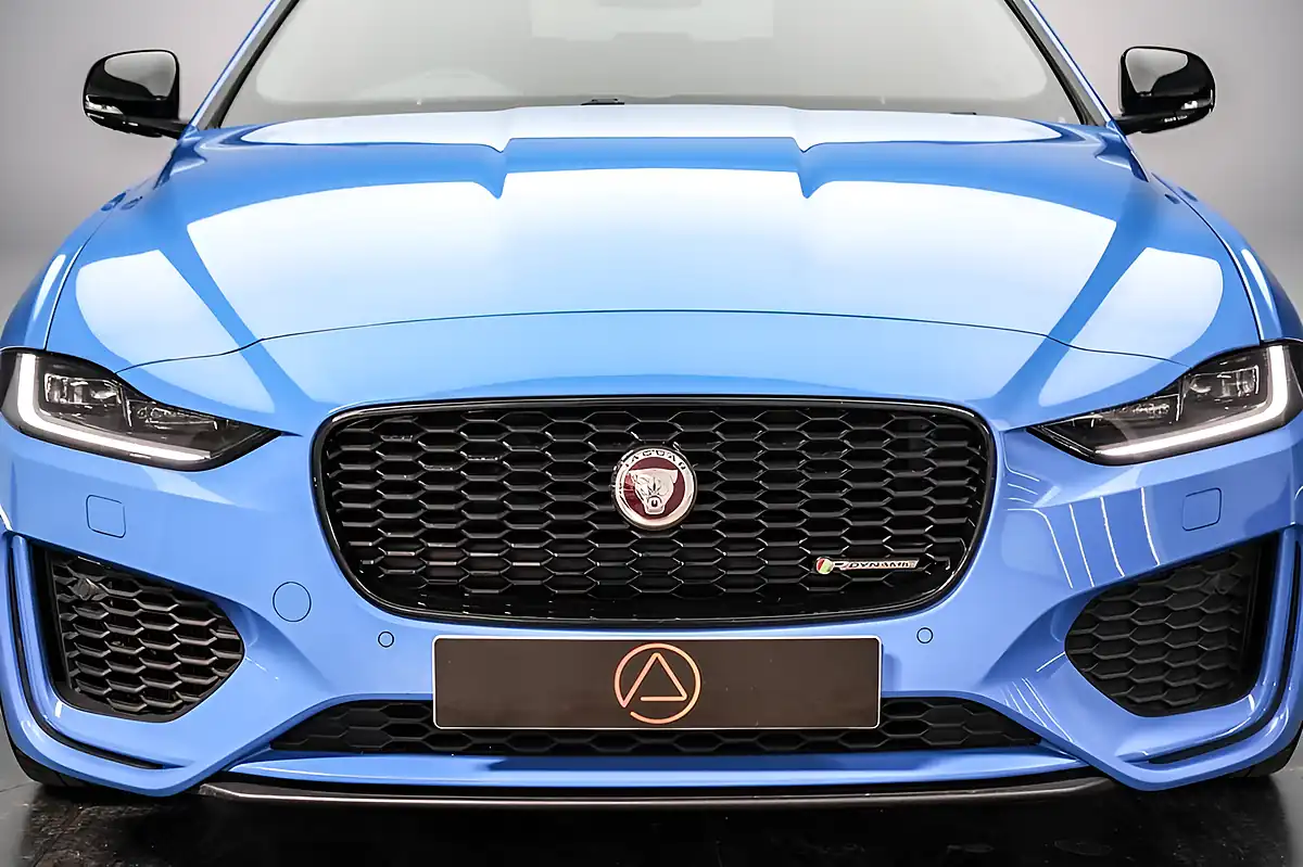 Used 2020 Jaguar Xe Reims Edition French Racing Blue - Interior and Exterior details 8