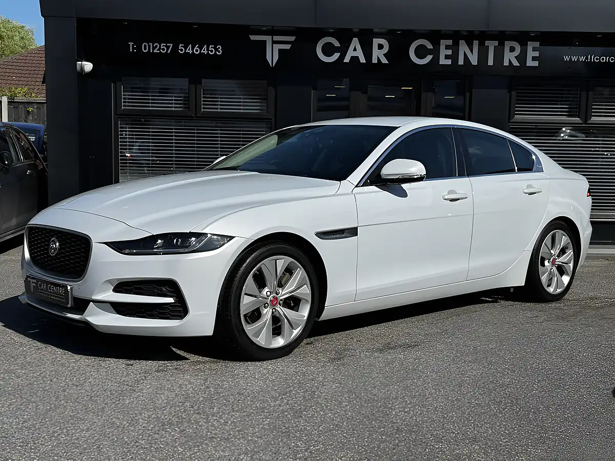Used 2020 Jaguar Xe S White - Interior and Exterior details 2