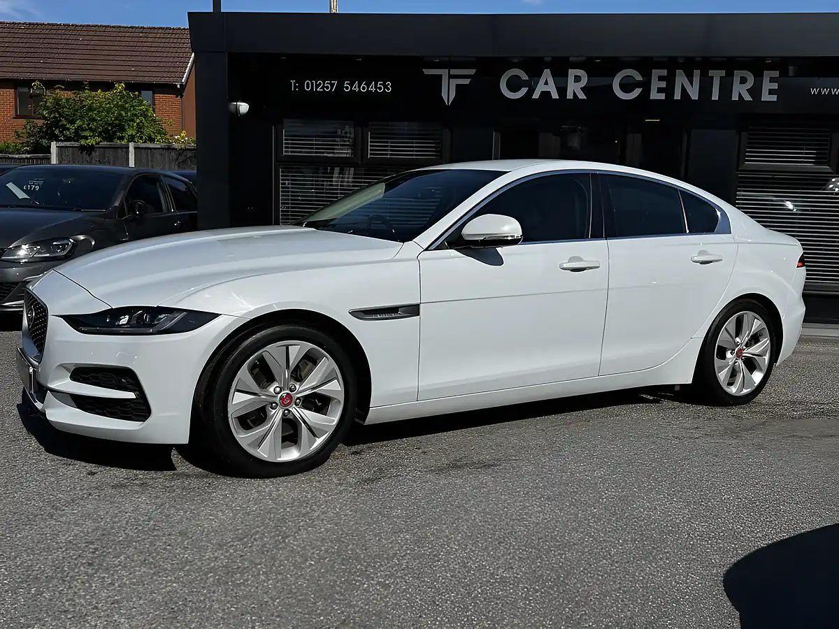 Used 2020 Jaguar Xe S White - Interior and Exterior details 3
