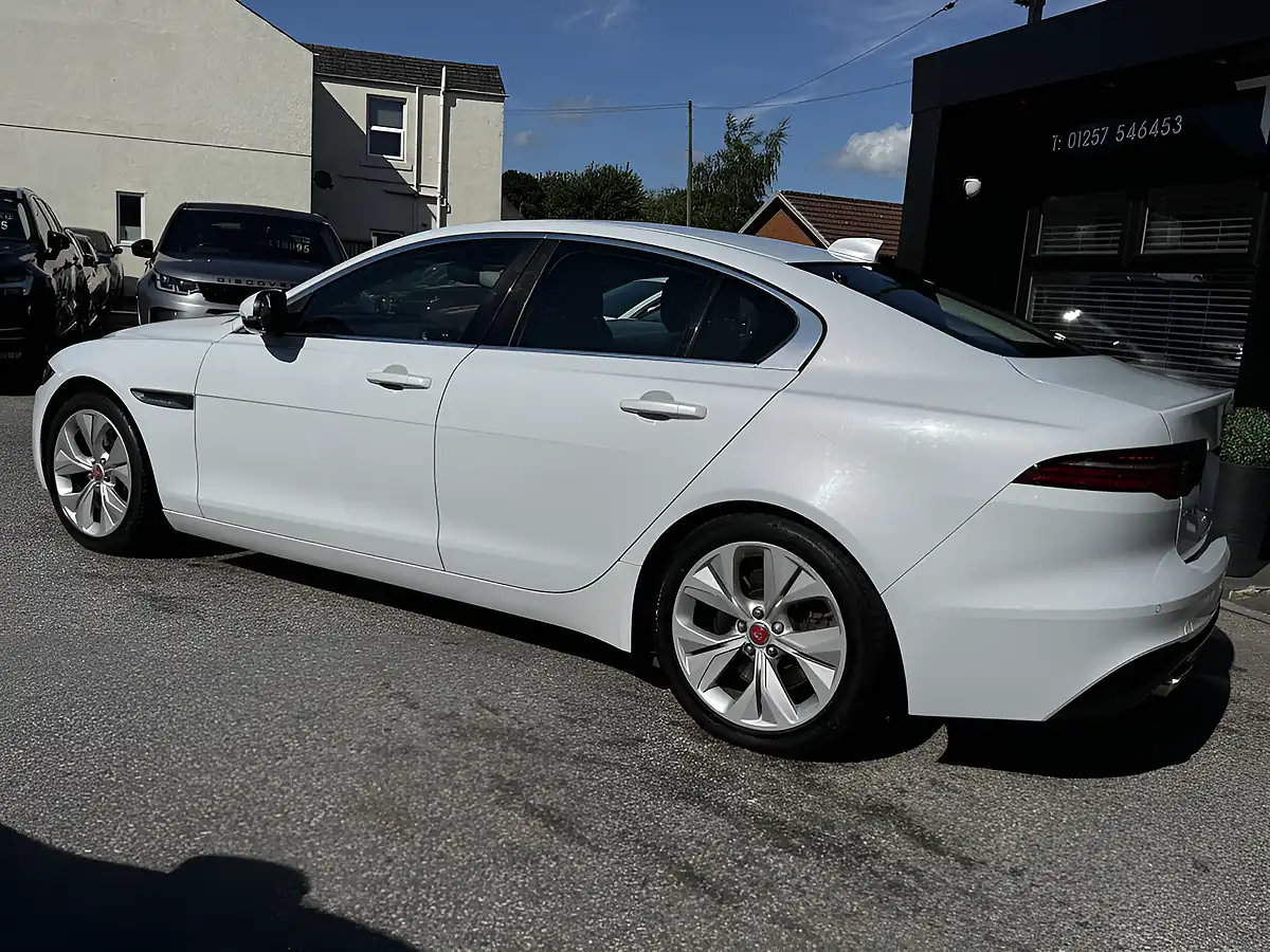 Used 2020 Jaguar Xe S White - Interior and Exterior details 5