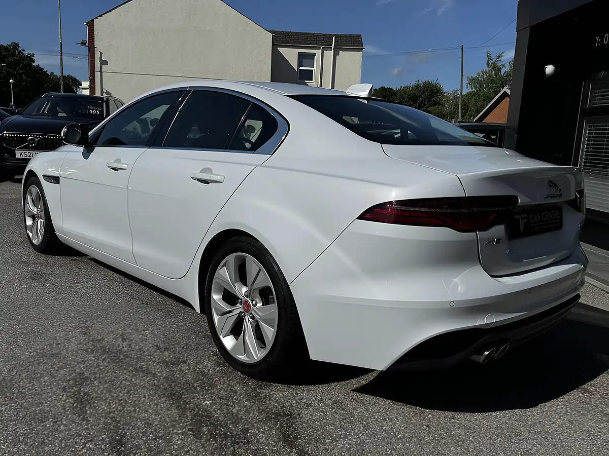 Used 2020 Jaguar Xe S White - Interior and Exterior details 8