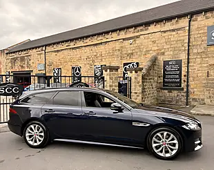 Used 2020 Jaguar Xf R-Sport Portofino Blue - Interior and Exterior details 4