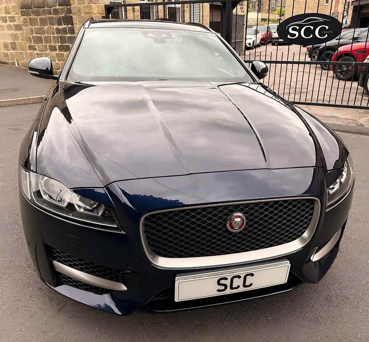 Used 2020 Jaguar Xf R-Sport Portofino Blue - Interior and Exterior details 6