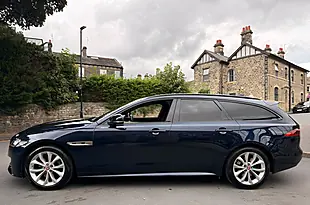 Used 2020 Jaguar Xf R-Sport Portofino Blue - Interior and Exterior details 9