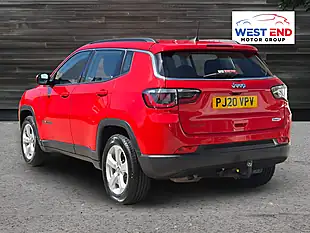 Used 2020 Jeep Compass Longitude Red - Interior and Exterior details 3