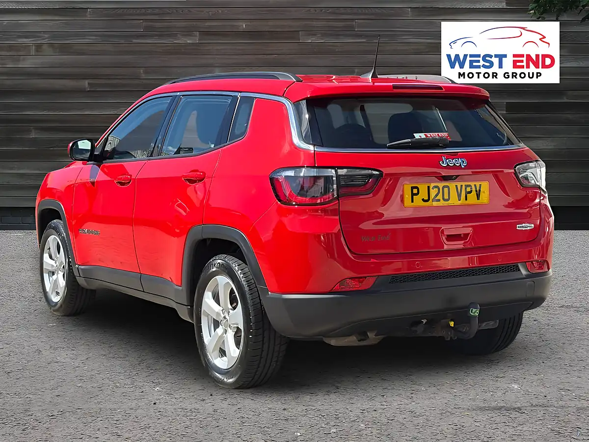 Used 2020 Jeep Compass Longitude Red - Interior and Exterior details 3