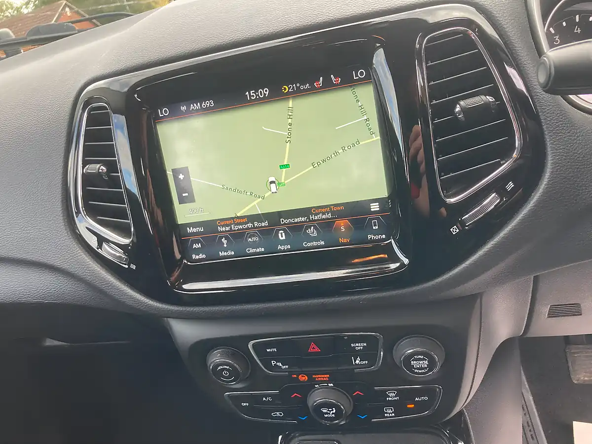 Used 2020 Jeep Compass Night Eagle Hydro Blue - Interior and Exterior details 14
