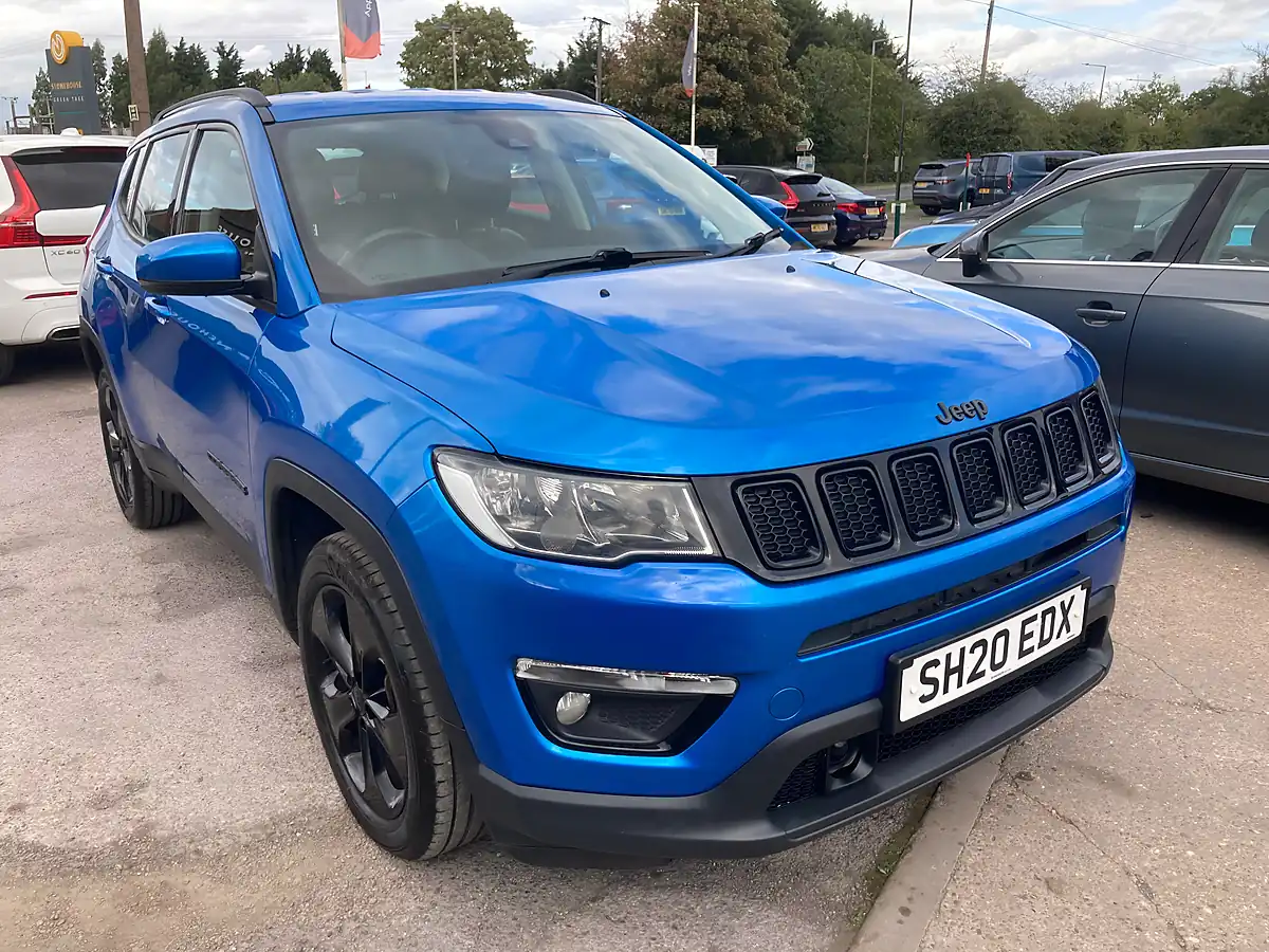 Used 2020 Jeep Compass Night Eagle Hydro Blue - Interior and Exterior details 3