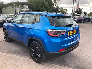 Used 2020 Jeep Compass Night Eagle Hydro Blue - Interior and Exterior details 8