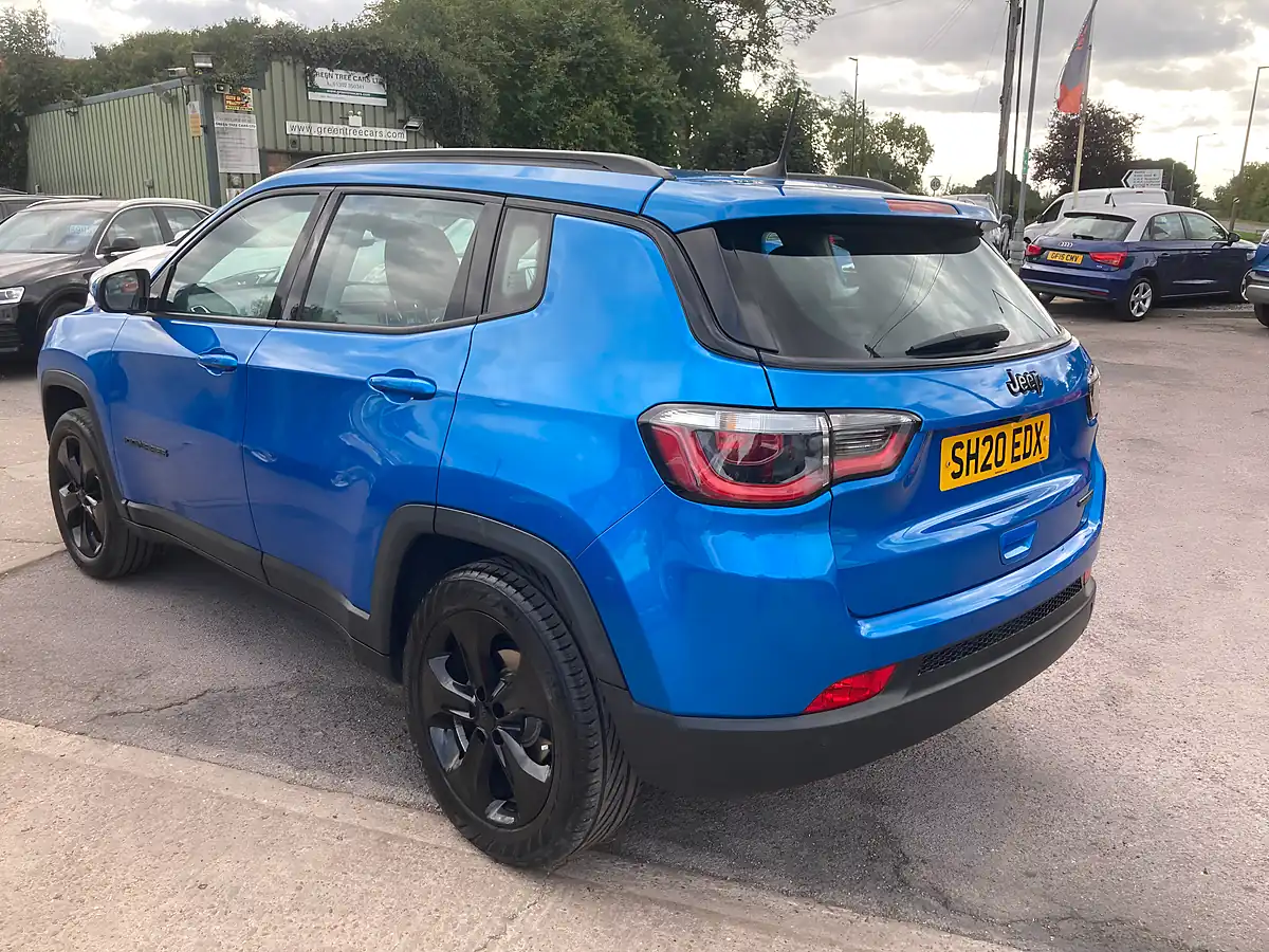 Used 2020 Jeep Compass Night Eagle Hydro Blue - Interior and Exterior details 8