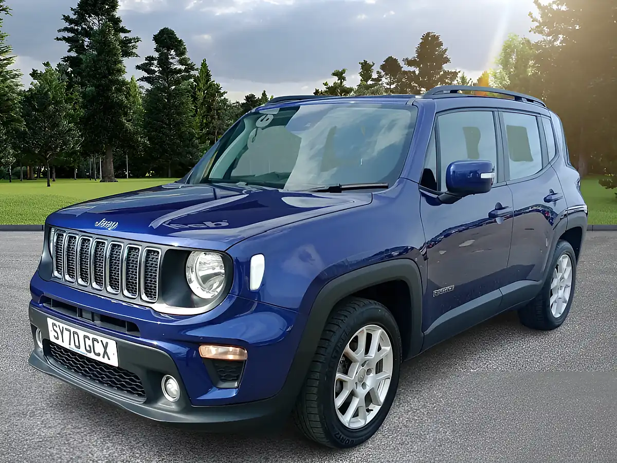Used 2020 Jeep Renegade Longitude Jetset Blue - Front View