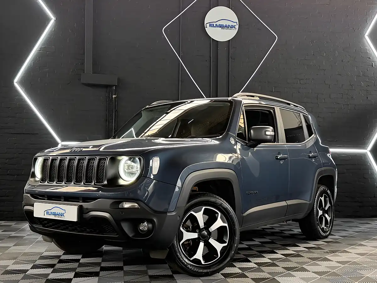 Used 2020 Jeep Renegade Trailhawk Blue - Front View