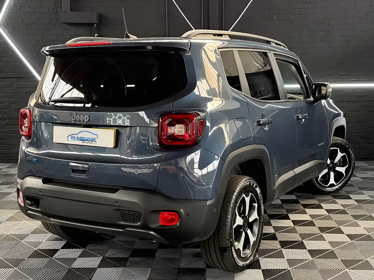 Used 2020 Jeep Renegade Trailhawk Blue - Interior and Exterior details 12