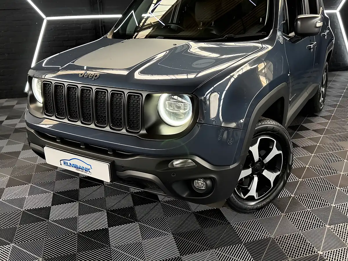 Used 2020 Jeep Renegade Trailhawk Blue - Interior and Exterior details 2
