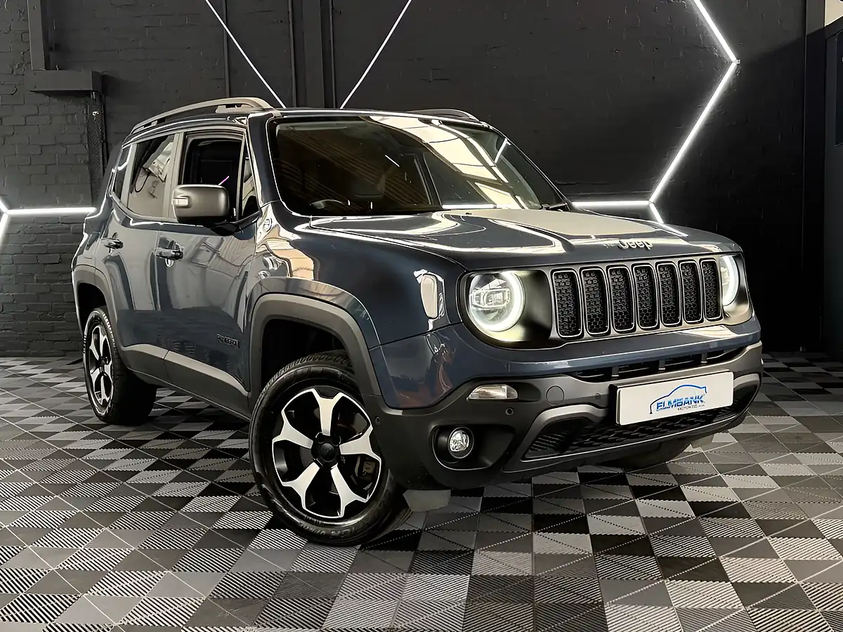 Used 2020 Jeep Renegade Trailhawk Blue - Interior and Exterior details 8
