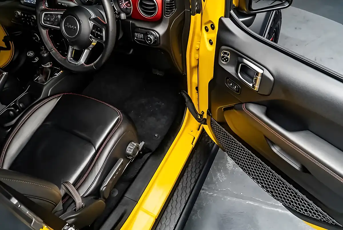 Used 2020 Jeep Wrangler Rubicon Yellow - Interior and Exterior details 12