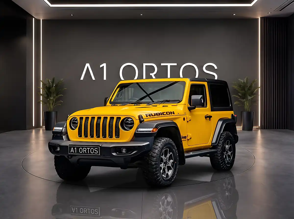 Used 2020 Jeep Wrangler Rubicon Yellow - Interior and Exterior details 3