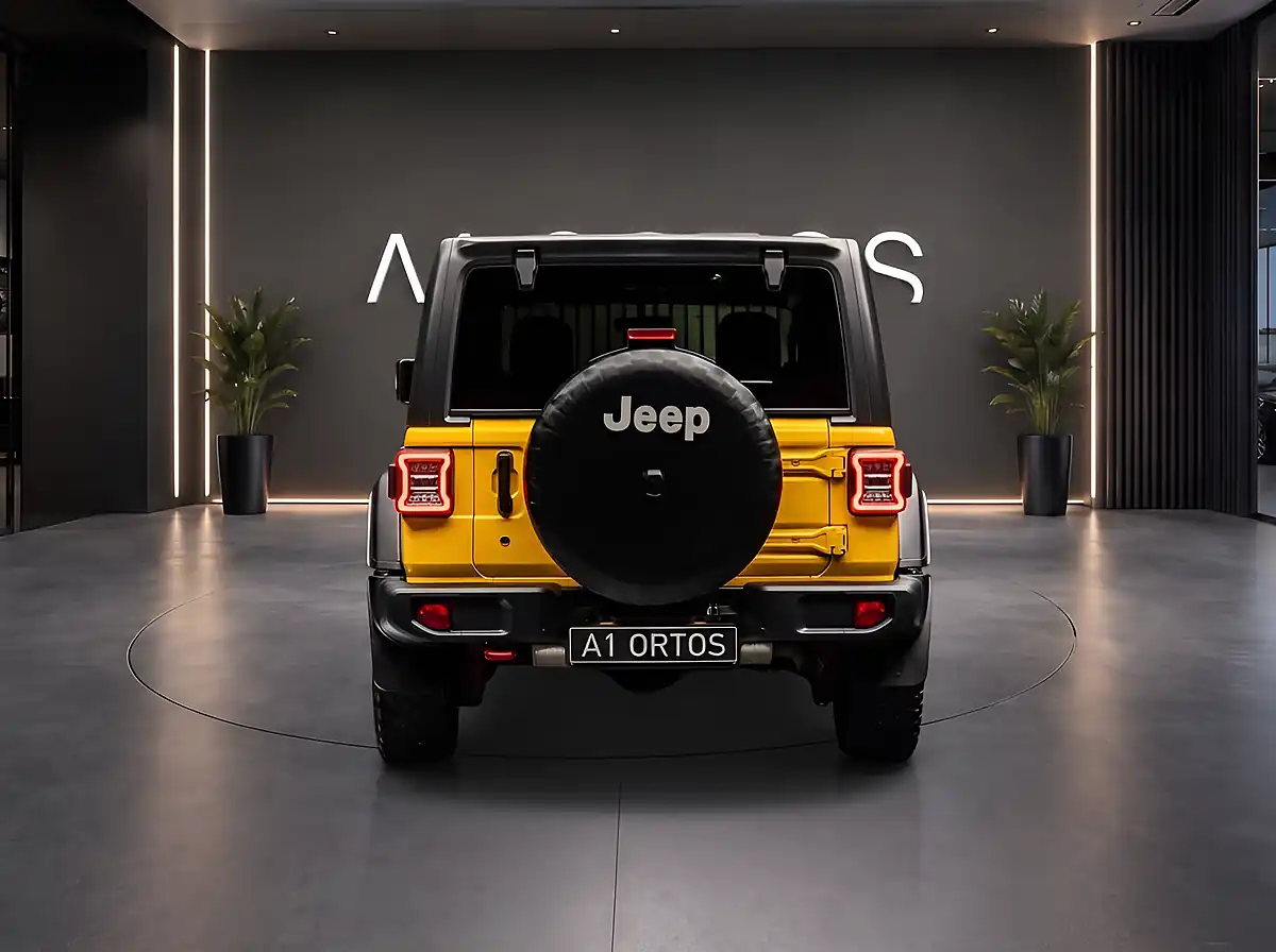 Used 2020 Jeep Wrangler Rubicon Yellow - Interior and Exterior details 4