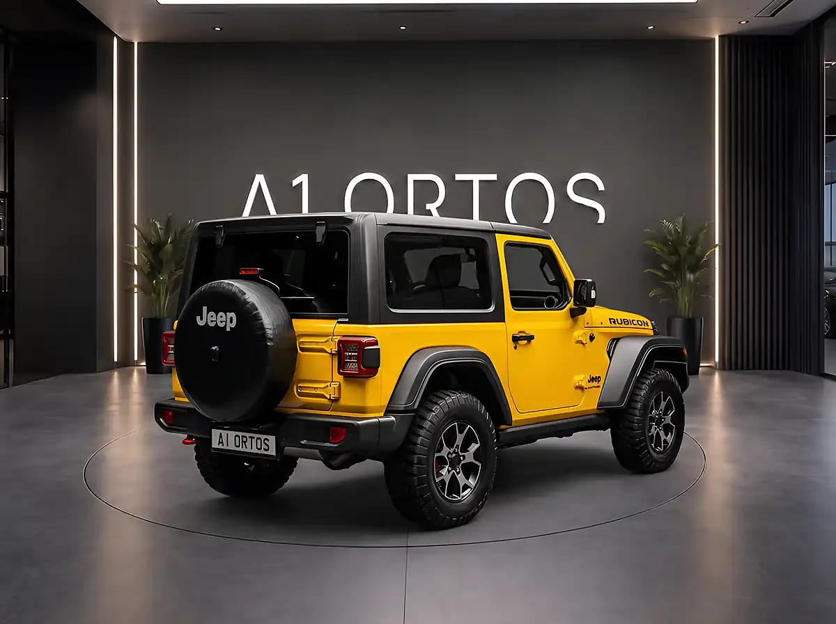 Used 2020 Jeep Wrangler Rubicon Yellow - Interior and Exterior details 7