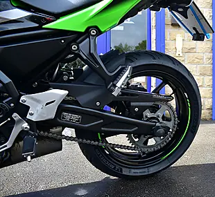 Used 2020 Kawasaki Ninja 650 Super Sports Green - Interior and Exterior details 14