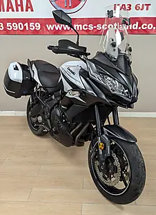 Used 2020 Kawasaki Versys 650 Adventure White - Interior and Exterior details 2