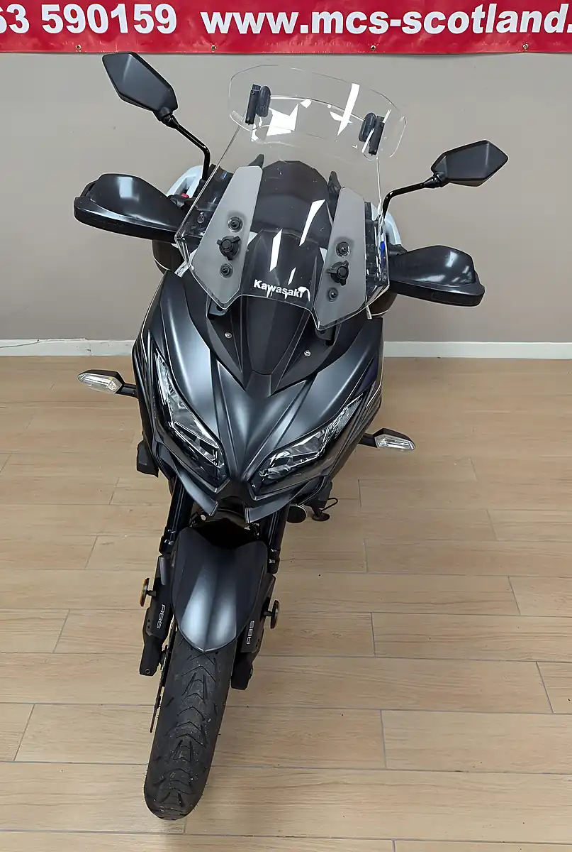 Used 2020 Kawasaki Versys 650 Adventure White - Interior and Exterior details 3